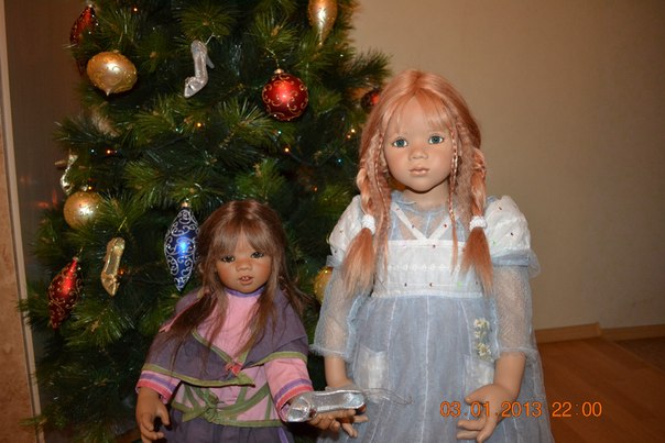 Мои новогодние подарочки.. Munira и Liniki от Annette Himstedt (фото 8)