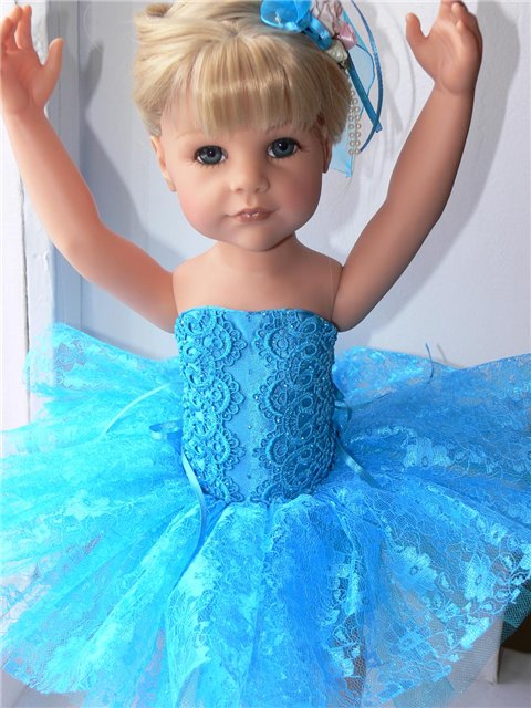 Примерка платья))) — Одежда и обувь для кукол своими руками: фото (фото 8)