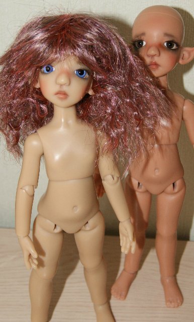 Мои малышки тиники - загорелые и беляночки от Kaye Wiggs и Sofi Lou