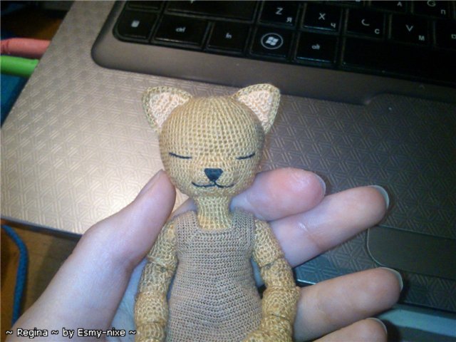 Вязаные авторские игрушки БЖД. #0 - Регина (фото 3)