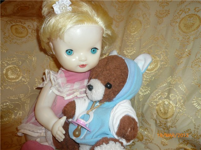 Винтажная Аленка - кукла СССР. Моя покупка с блошки