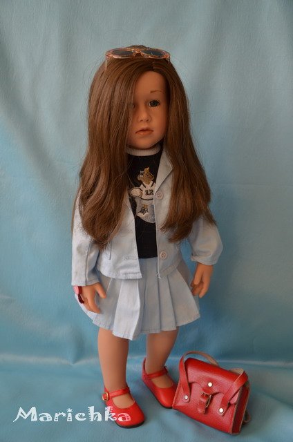 Клара и Изабель... или просто Снегурочки! Куклы Gotz