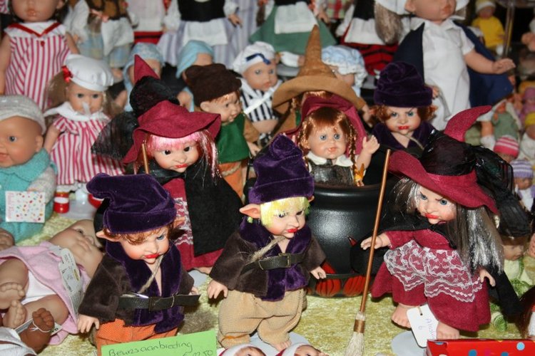 Международная выставка кукол в s'-Hertogenbosch (Den Bosch) в Голландии - 2013. Часть шестая