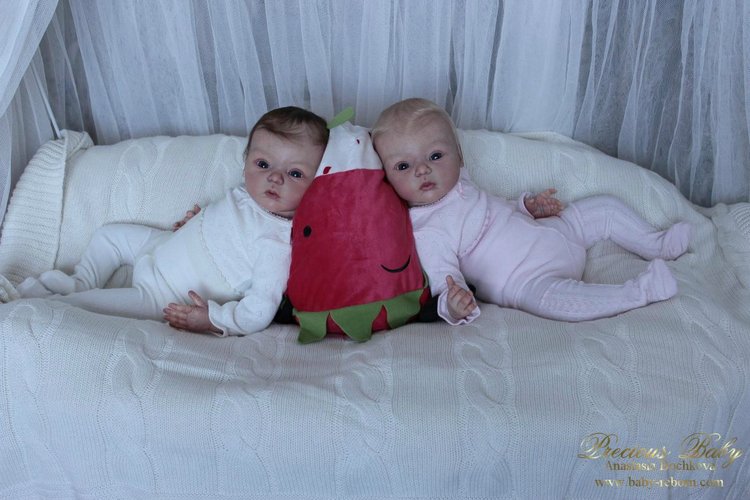 Мы двойняшки! Куклы реборн Анастасии Бочковой