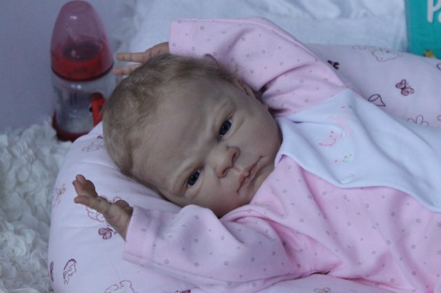 Детка Скарлет... Куколка реборн Виктории Вишни