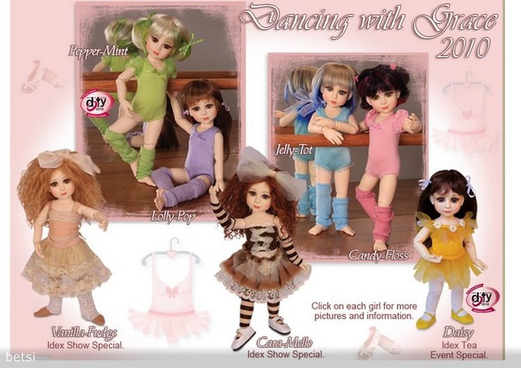 Автор кукол Бердин Криди и её куклы. Artist Berdine Creedy originals DOLLS, хронология выпуска (фото 10)