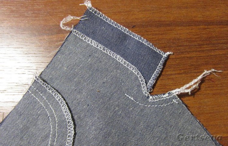 Мастер класс по пошиву джинс для куклы