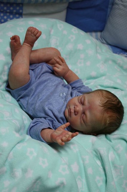 Кукла реборн CASPAR прототип художник Beatrix Schröder (фото 4)