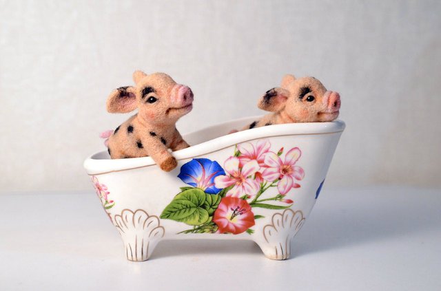 Летние денечки. Валяные из шерсти игрушки своими руками (фото 7)