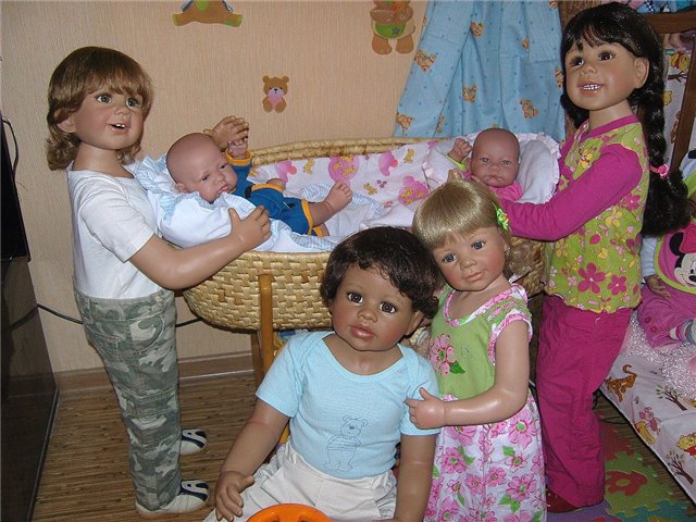 Наш домашний ясли-сад. Старшая группа. Куклы Моники Левениг | Бэйбики Наш домашний ясли-сад. Старшая группа. Куклы Моники Левениг