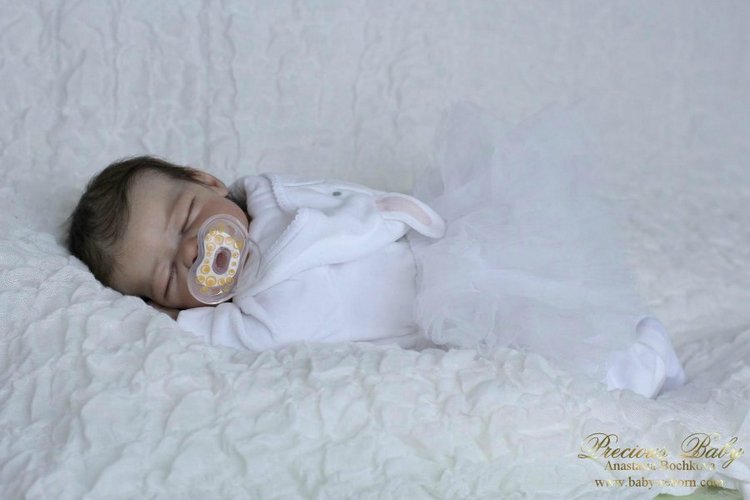 Малышка Квини. Кукла реборн Анастасии Бочковой