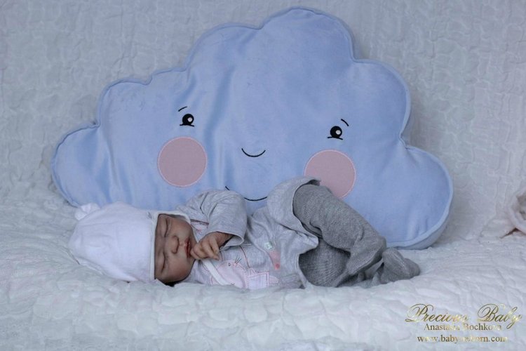 Малышка Квини. Кукла реборн Анастасии Бочковой