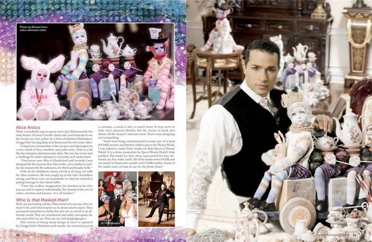 Талантливый художник-самоучка Gregg Ortiz (Грег Ортис) и его сказочные куклы