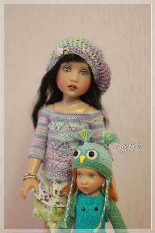 Мечтательница Оливка в новом наряде + бонус