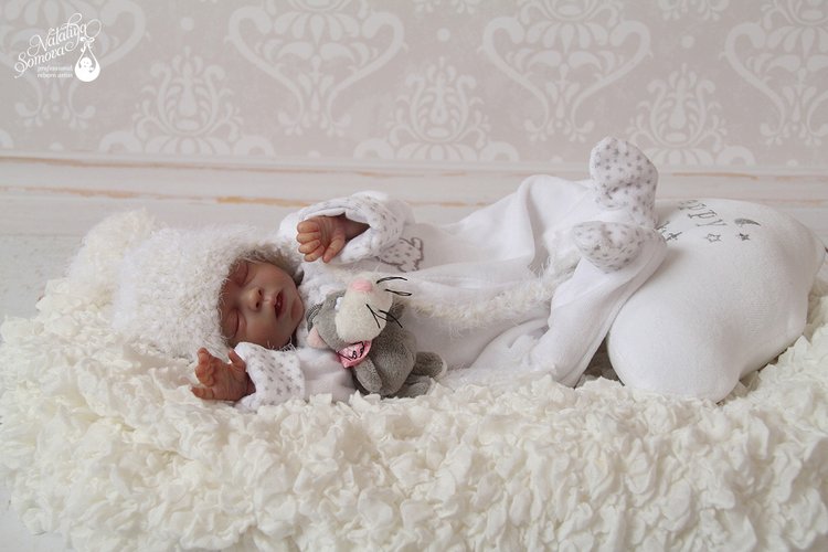 Моя маленькая ягодка Яна. Кукла реборн Наталии Сомовой