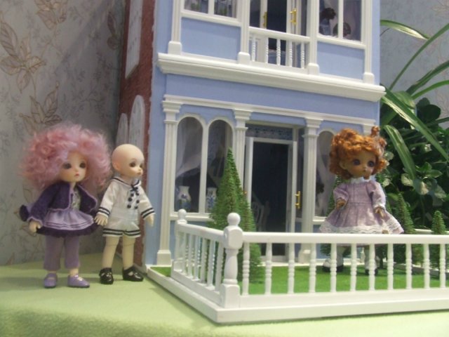 Коттедж для маленькой аристократки или дом своими руками для БЖД-малышей