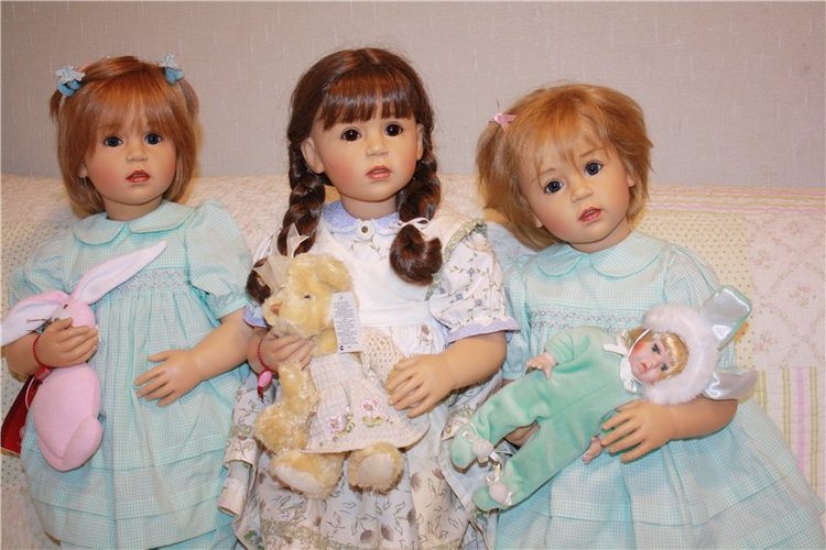 Гляжусь в тебя как в зеркало... Три сестрички от Sissel Bjorstadt Skille (фото 8)