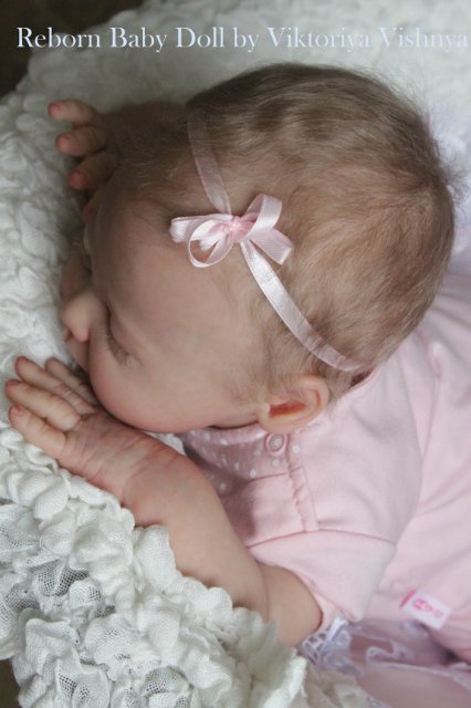 Крохотулька Angeli от Elisa Marx. Куколка реборн Виктории Вишни