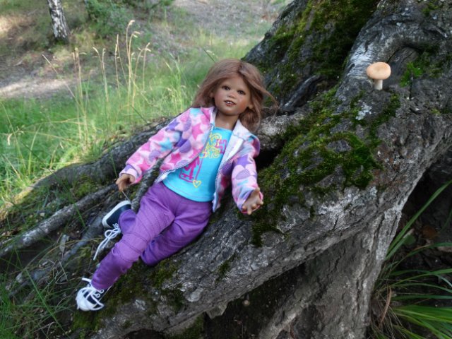 Лесные покатушки — Куклы Annette Himstedt (Аннетт Химстедт): коллекционные