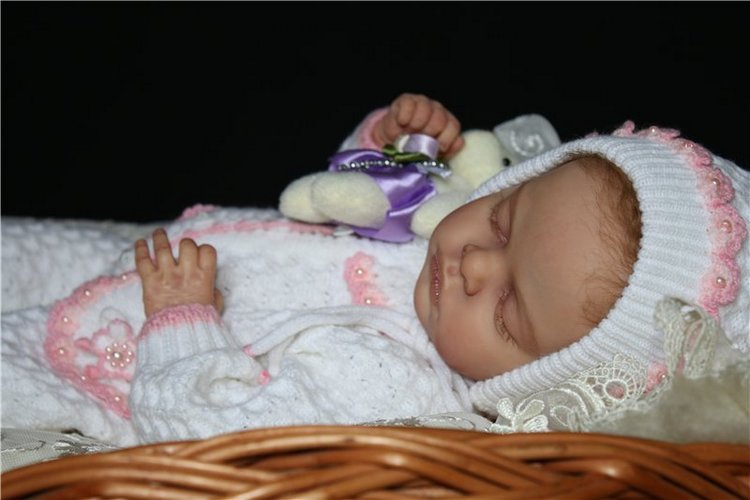 Сплюшка Сосо-2. Кукла реборн Елены Иваховой