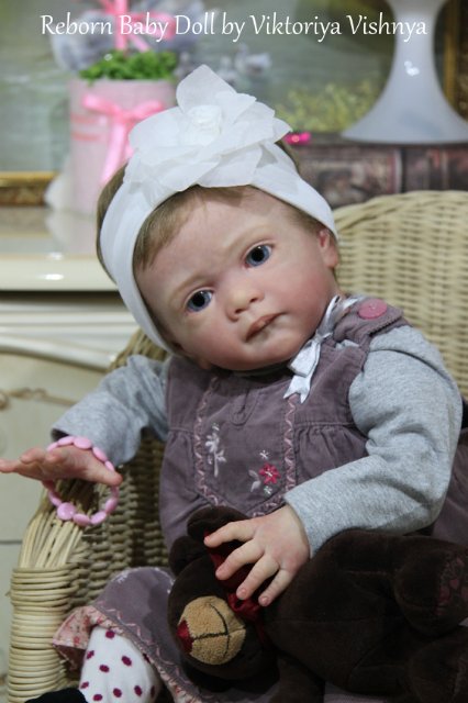 Настенька из сказки Морозко! Куколка реборн Виктории Вишни