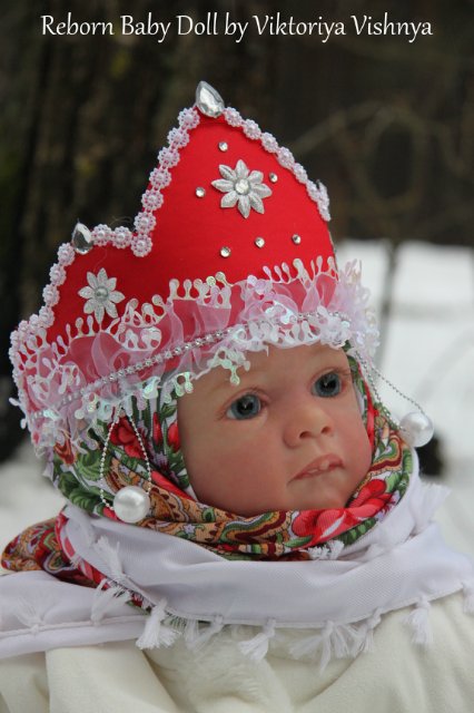 Настенька из сказки Морозко! Куколка реборн Виктории Вишни