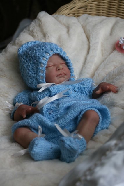 Спящая малышка Рози 2. Куколка реборн Виктории Вишни