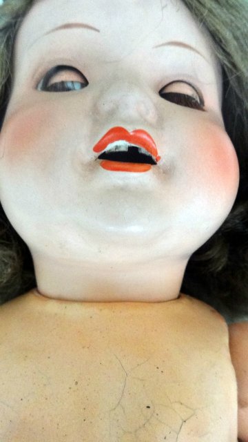 Солнечная девочка — Редкие антикварные куклы и реплики: воск (фото 3)