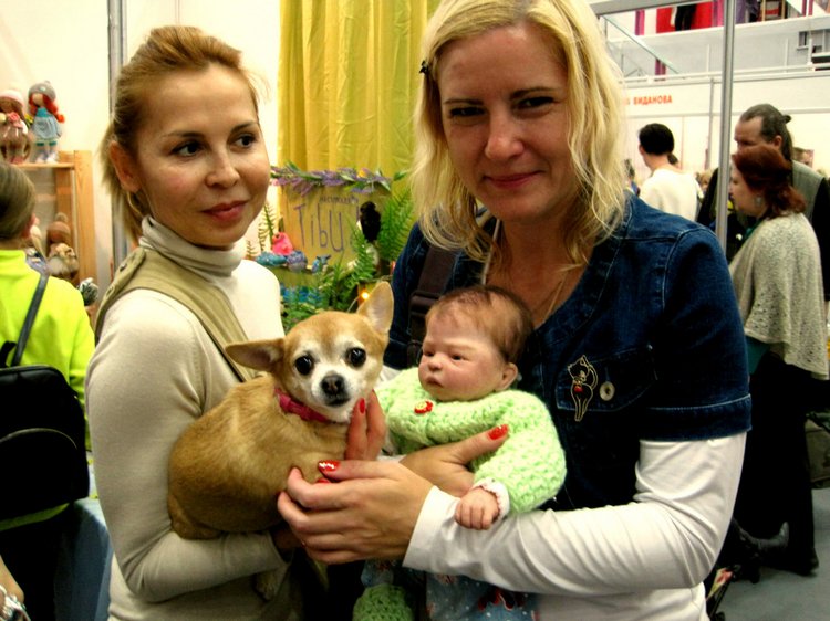 Наш приз в конкурсе - билет на выставку Международный Салон кукол 2016