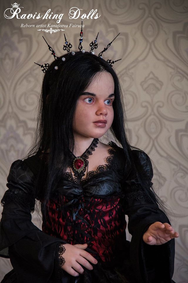 Готичная Габриэль. Gothic girl Mahafsoun