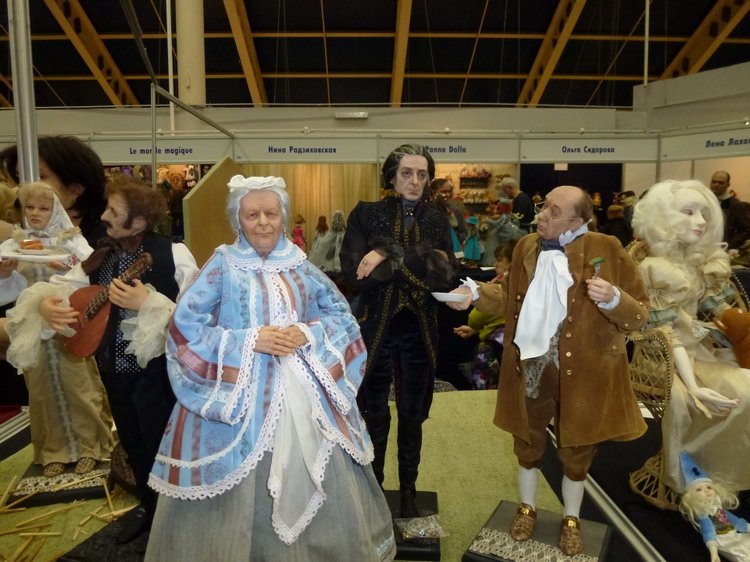 Весенний Бал Кукол на Тишинке: Куклы