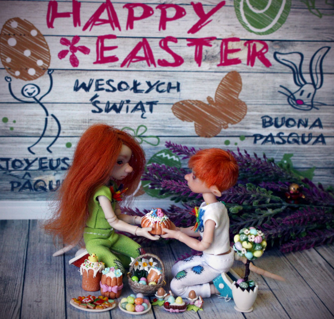 Happy Easter! Шарнирные мышки Лидии Снуль (фото 4)