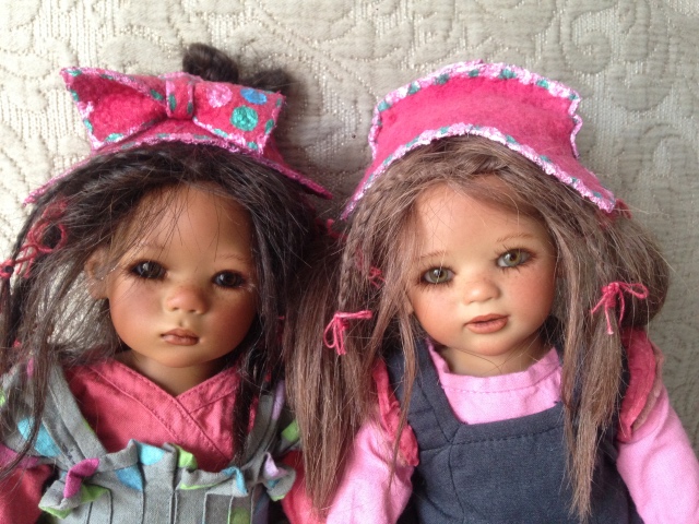 Клубные мини Химочки Reki и Leleti, коллекционные куклы A. Himstedt