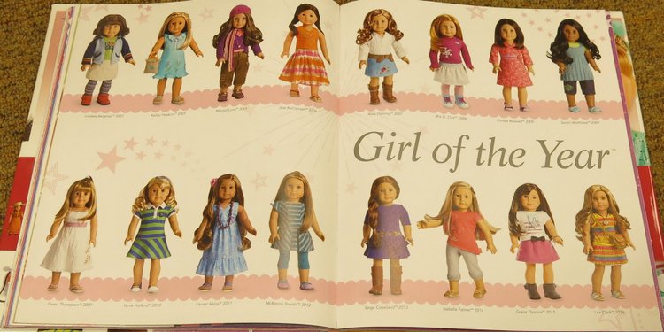 2.1 American Girl книги: Энциклопедия 2016