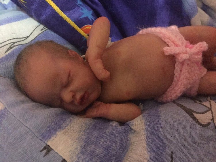 Wee Patience. Кукла реборн Саутер Антонины