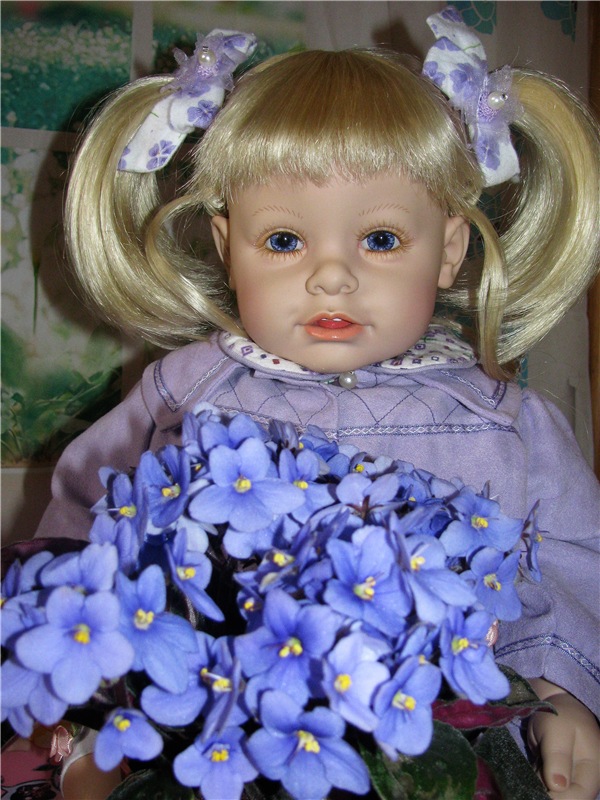 Моя Адора Фиалка — Куклы Adora (Адора): коллекционные виниловые