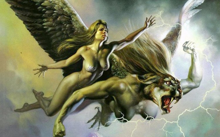 Мир фантастической живописи Бориса Вальехо