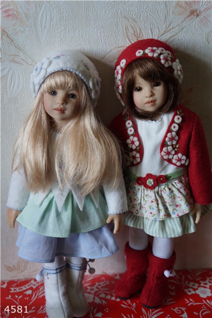 Роза белая, Роза алая — Куклы Heidi Plusczok (Хайди/Хейди Плюсчок) — фото (фото 10)