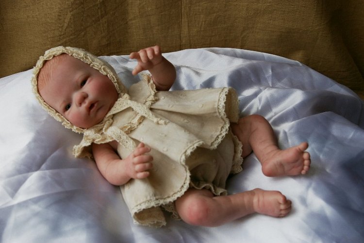 Новый малыш родился. Мини реборн