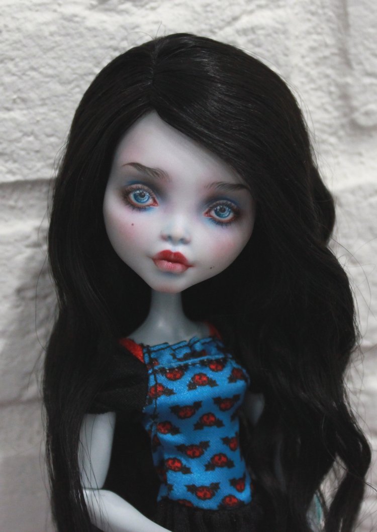 Monster High OOAK-двойной удар (фото 7)