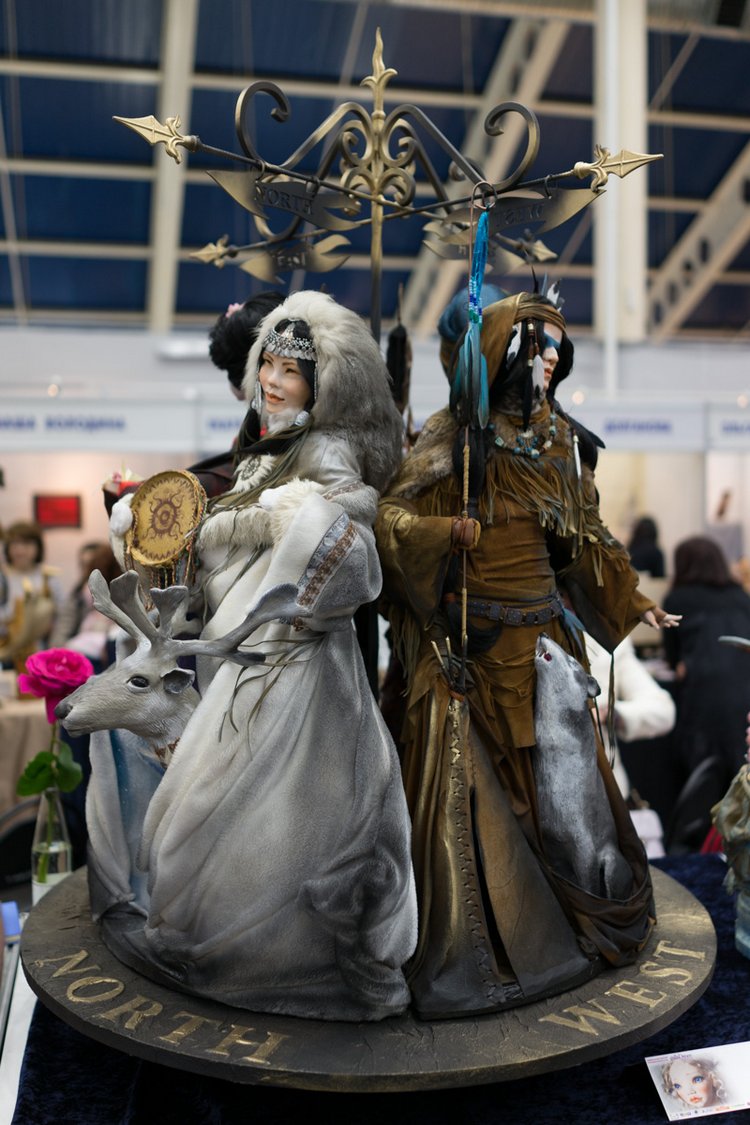 Международный салон кукол. Москва, октябрь 2017. Часть 2