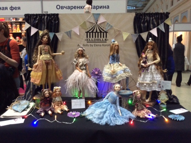 Выставка кукол в Гостином дворе - декабрь 2017 - мой взгляд - часть 6 - окончание