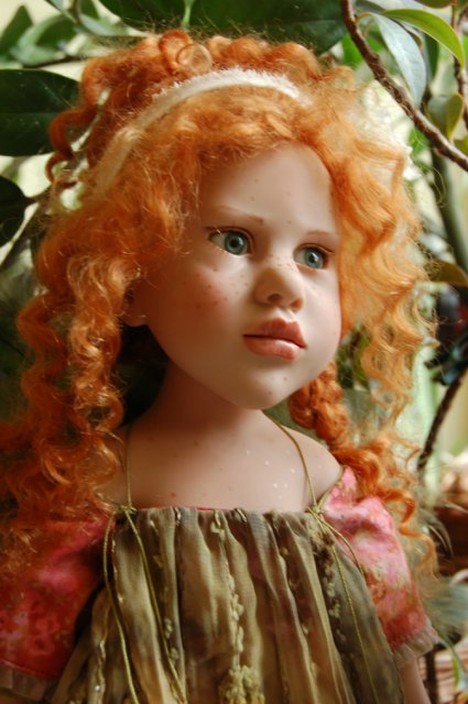 Коллекционная кукла Rosa Canina - эльф, что живёт в моём доме