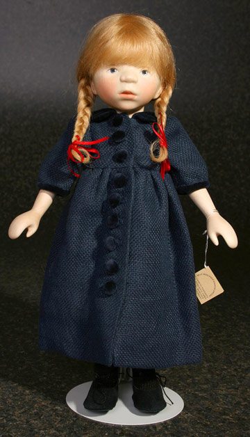 Куклы из дерева, талантливого художника Elisabeth Pongratz