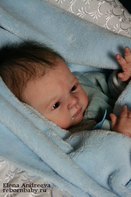 Малыш Джейкоб. Кукла реборн Елены Андреевой