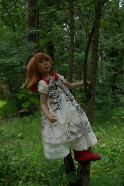 Лесная фея. Коллекционная кукла Мариелену от Zwergnase (фото 3)