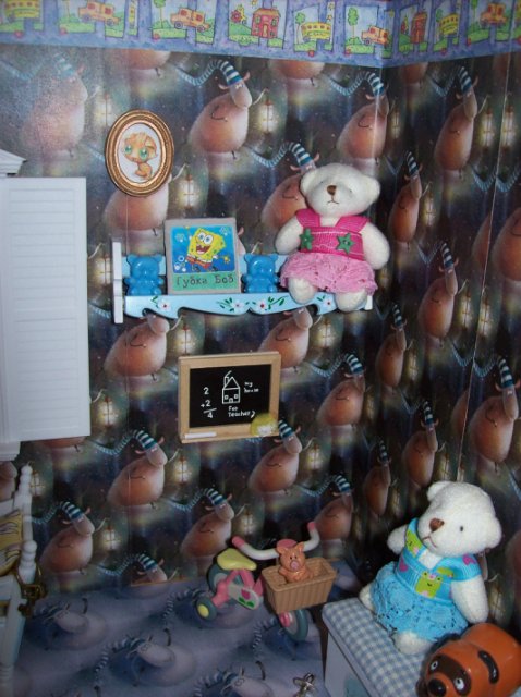 Кукольный дом для Веры Фёдоровны. Миниатюра (фото 10)