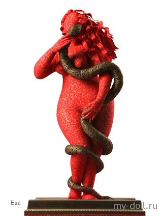 Текстильные куклы-скульптуры Натальи Вельчинской