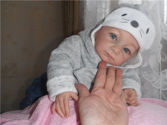 Моя первая реборн малышка, или наконец то родилась