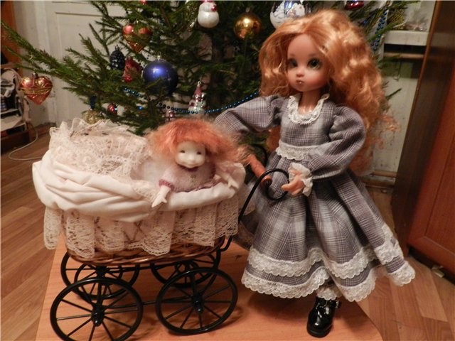 Новогодние сюрпризы. К Анж приехала сестренка! Кукла Kaye Wiggs (фото 6)